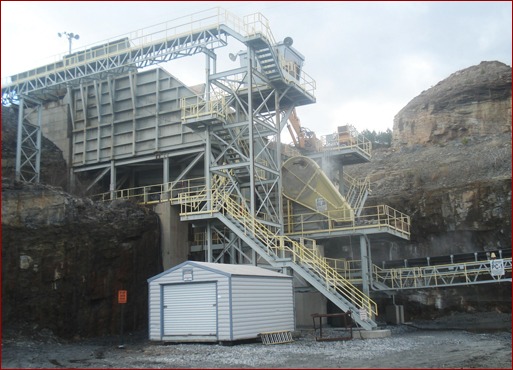 Lafarge’s Rock Quarry and Aggregate Lab