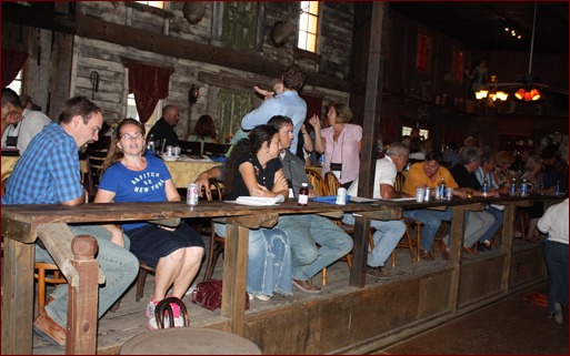 Meeting attendees enjoy a day at Enchanted Springs Ranch.