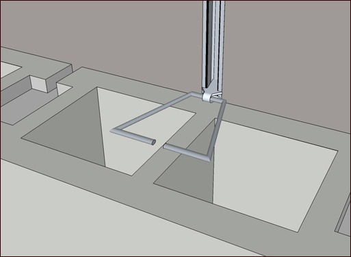 Dovetail System Failure loads: 520 lbs pullout from mortar bed 751 lbs tension 616 lbs compression 1” cavity 371 lbs shear