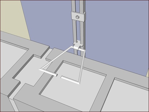 Channel Slot System Failure loads: 520 lbs pullout from mortar bed 832 lbs tension 271 lbs compression 2” cavity 309 lbs compression 4” cavity