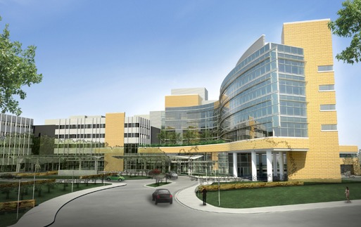 Shown is the Gundersen Lutheran Health System campus. Image courtesy of Ellerbe (AEComm)