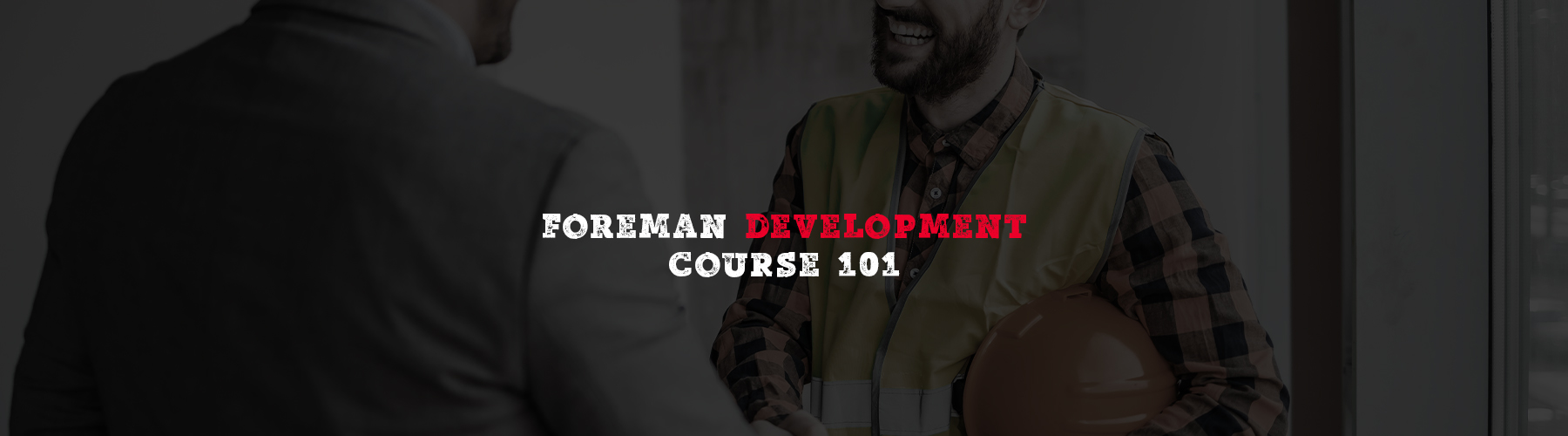 Slide Image Foreman Development Training