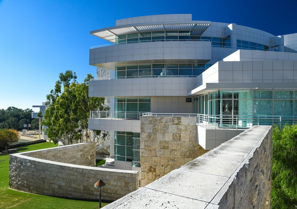 J Paul Getty Museum Map